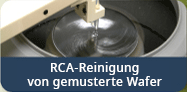 RCA-Reinigung von gemusterte Wafer