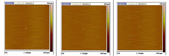 AFM measuring result　